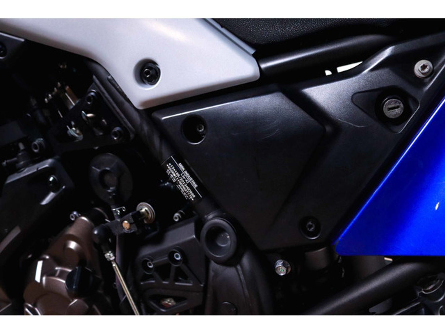 Yamaha Tenere 700 ABS Blanco Motorcycle