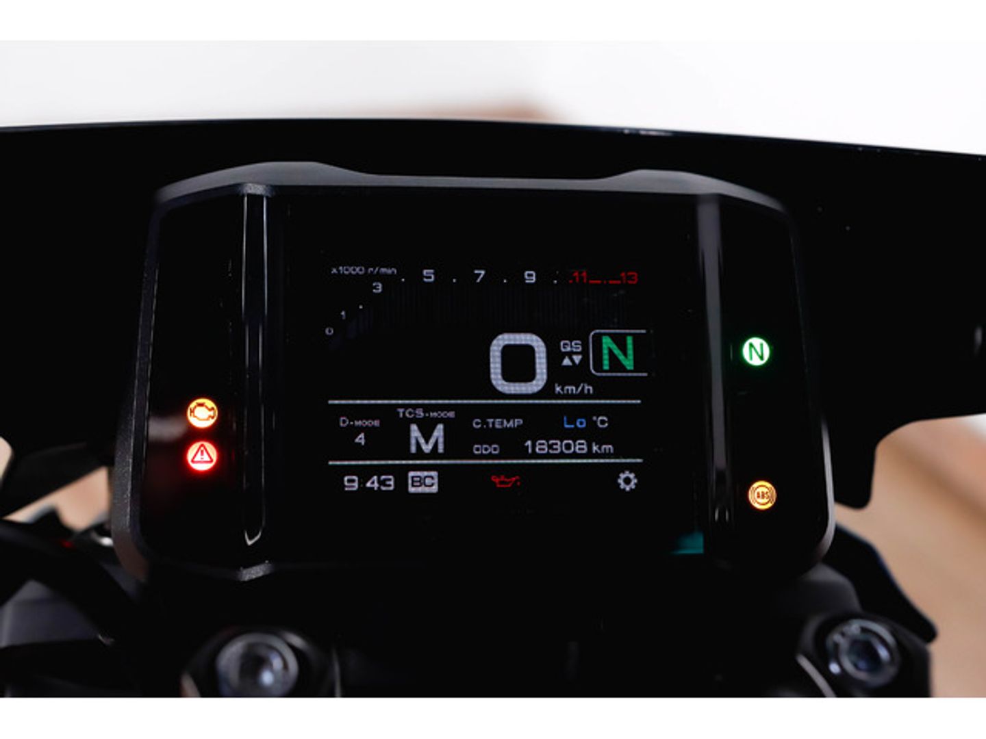 Yamaha MT -09 Gris Motorcycle