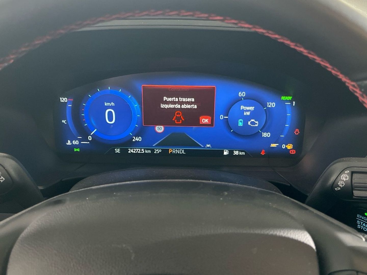 Ford Kuga 2.5 Duratec FHEV ST-Line Auto 140 kW (190 CV) Rojo SUV