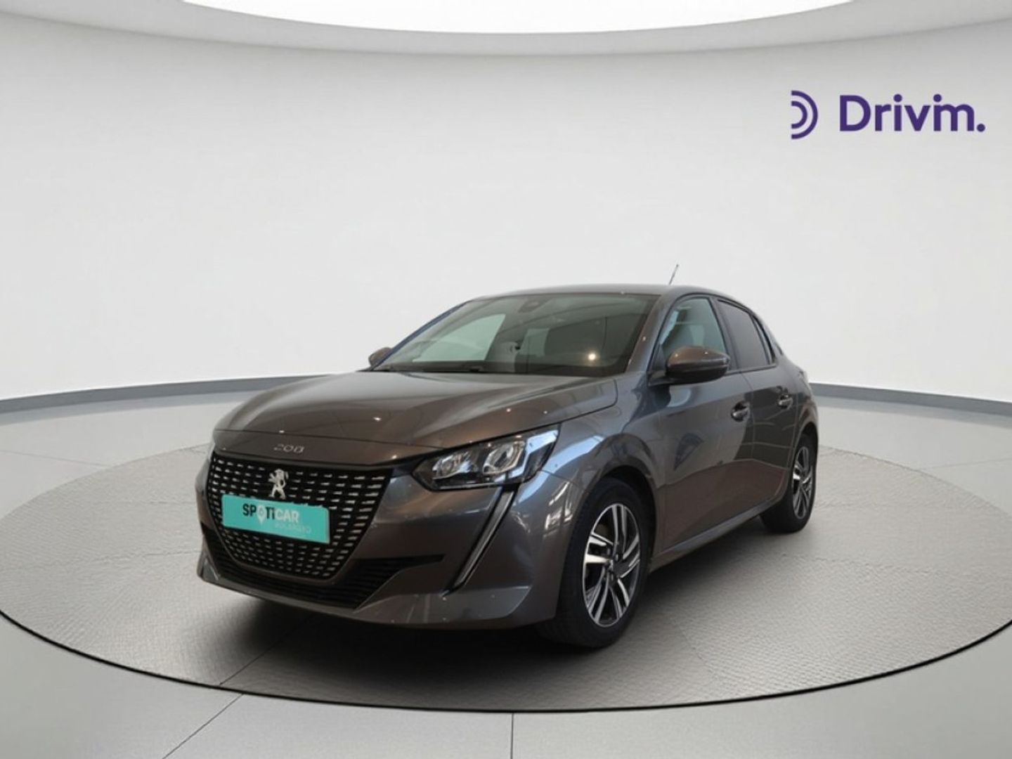 Peugeot 208 PureTech 100 Allure EAT8 75 kW (100 CV) Gris Compact