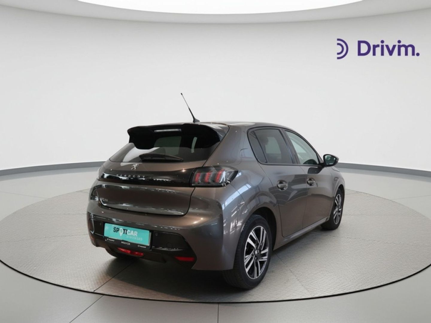 Peugeot 208 PureTech 100 Allure EAT8 75 kW (100 CV) Gris Compact