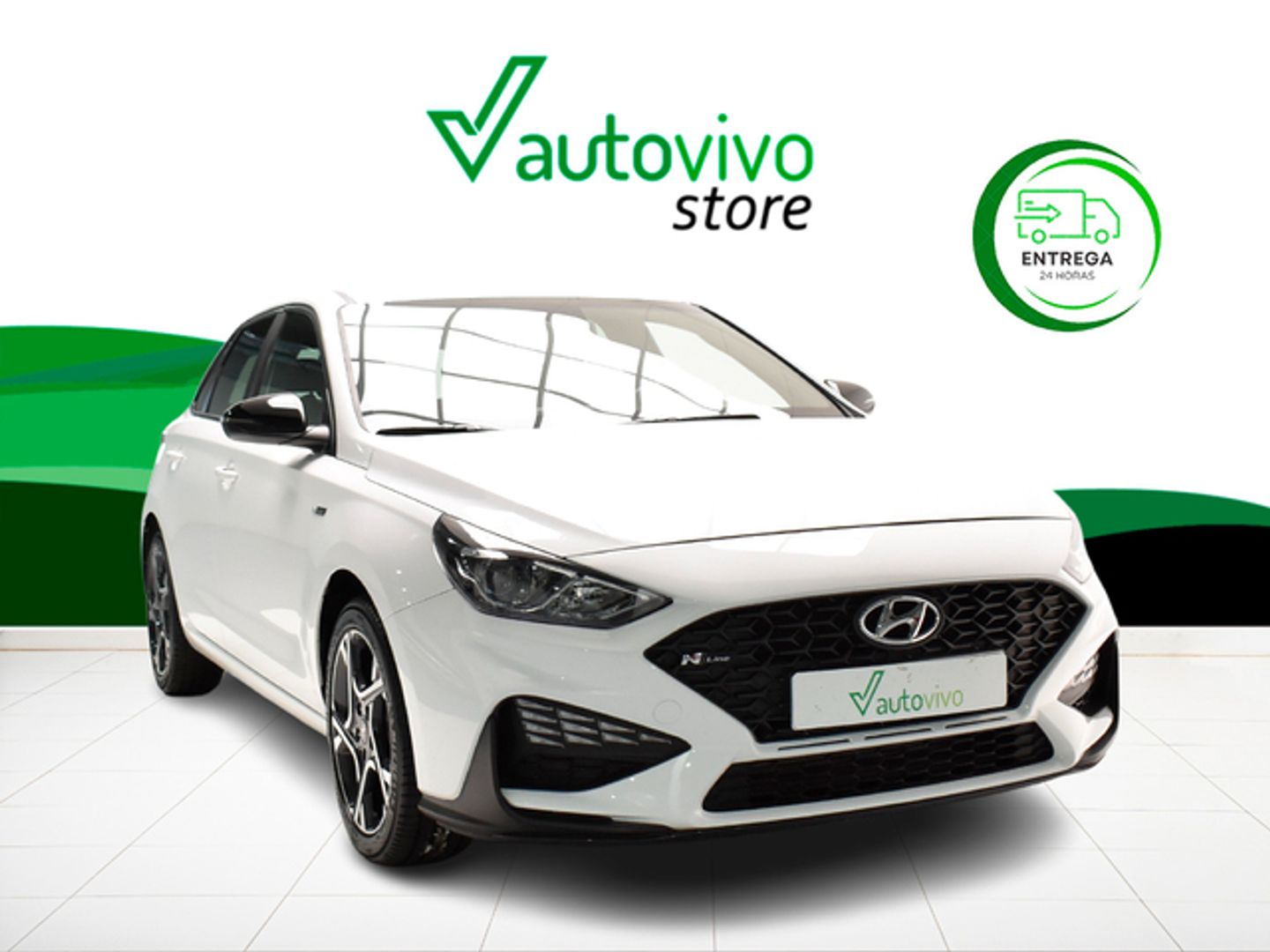 Hyundai i30 1.0 TGDI N-Line 30 Aniversario 88 kW (120 CV) Blanco Compact