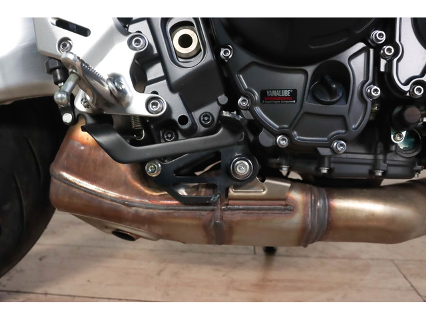 Yamaha MT 09 Gris Motorcycle