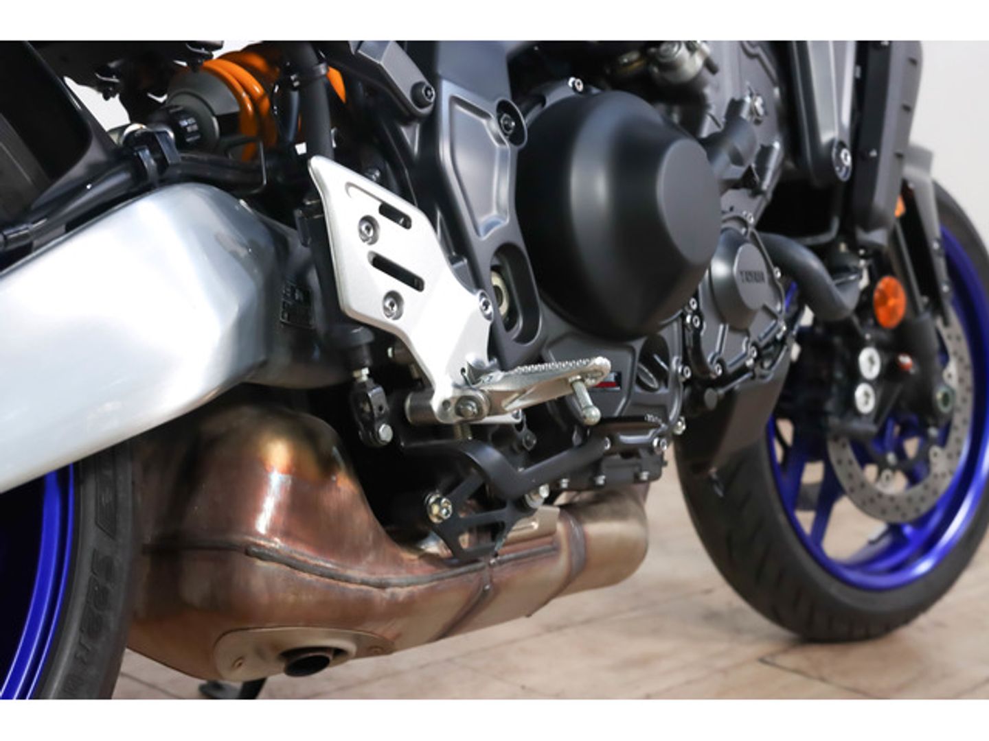 Yamaha MT 09 Gris Motorcycle