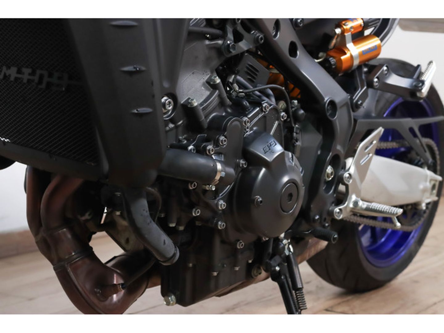 Yamaha MT 09 Gris Motorcycle