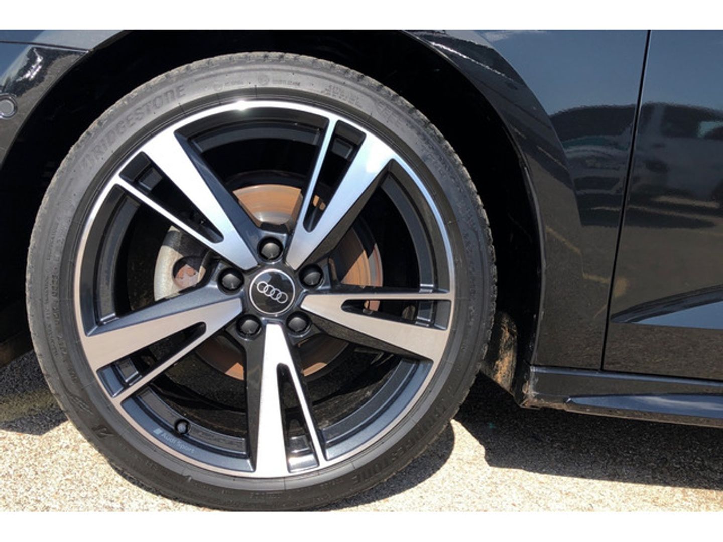 Audi A3 Sportback Black line edition 35 TFSI 110 kW (150 CV) S tronic Negro Sedan