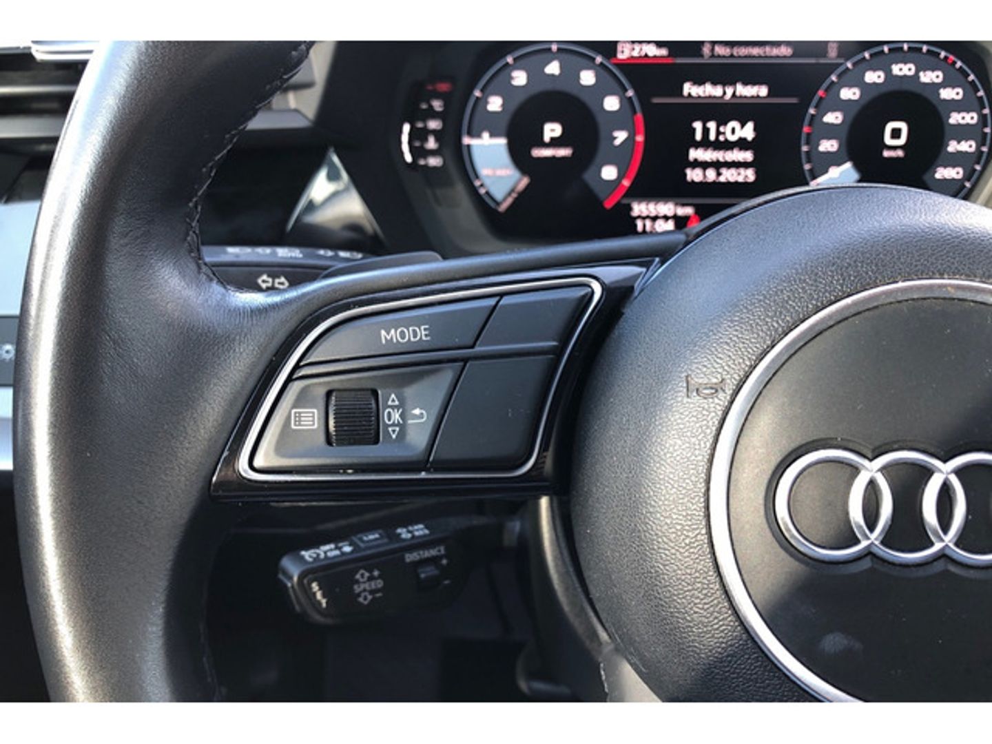 Audi A3 Sportback Black line edition 35 TFSI 110 kW (150 CV) S tronic Negro Sedan