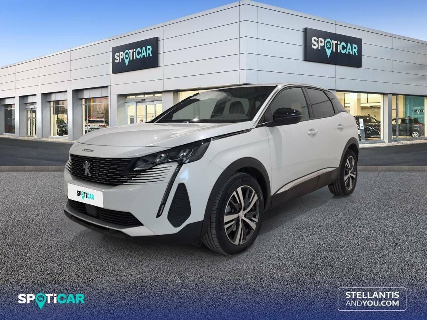 Peugeot 3008 BlueHDi 130 S&S Allure Pack EAT8 96 kW (130 CV) Blanco All Terrain / Pick-up